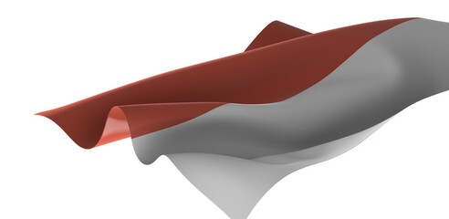 Poster -  3d rendering of a Poland flag