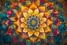 Mesmerizing Kaleidoscope Of Vibrant Colors And Intricate Patterns Unfolds Before Your Eyes