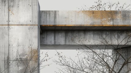 Poster - concrete bridge 