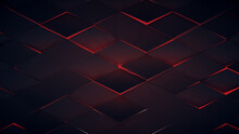 Abstract Geometric Background Of Tiled Diamond Shapes With Backdrop Light