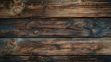 Old Brown Wood Texture. Surface Of The Old Brown Wood Texture. Old Dark Textured Wooden Background. Top View