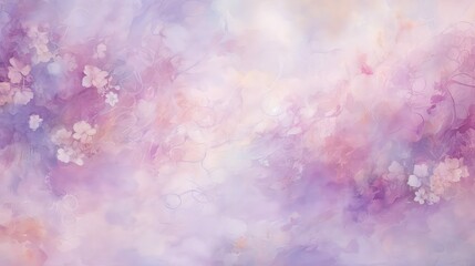 Canvas Print - pastel light purple background illustration lavender lilac, violet mauve, periwinkle plum pastel light purple background