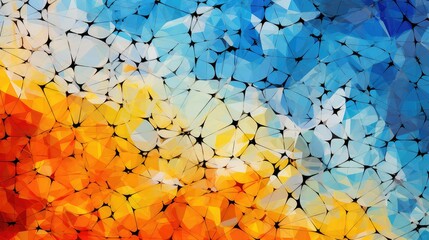 technology network shapes background illustration digital abstract, connection internet, data computer technology network shapes background