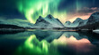 Aurora Borealis senja island norway northern light phenomenon