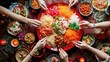 Yee sang for chinese new year