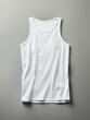 © Imamul - white tank top isolated on a white background