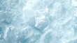Polar ice surface for presentation. flat, top view. copy space. mockup, background, wallpaper.	
