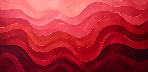 red waved background with a wavy pattern, chinese new year festivities, striped compositions, circul