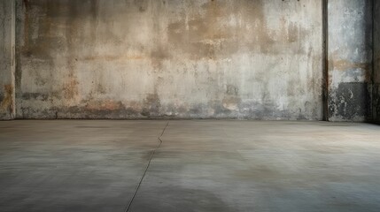 Wall Mural - texture cement floor background illustration industrial concrete, gray surface, smooth solid texture cement floor background