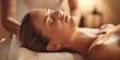 © xartproduction - Calm woman having spa facial massage