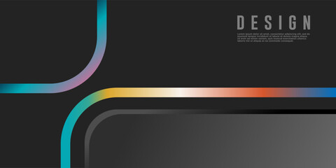 Wall Mural - modern gradient bright color. geometric background. Abstract website landing page with circles illustration. Banner, wallpaper vector design template.
