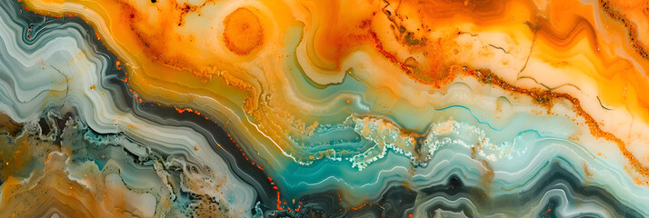 Wall Mural - colourful marble texture background