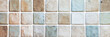 © Sarah - tile wall chequered background bathroom floor texture