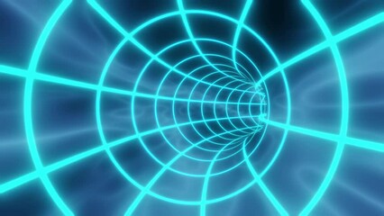 Wall Mural - Worm Hole Motion Tunnel Background Loop