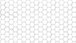 © Monis - pattern with hexagons bee hive design