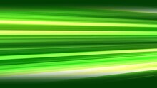 Speedline Background Animation Video With Green Horizontal Shape