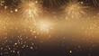 © jiejie - Beautiful creative holiday background with fireworks and sparkles