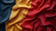 waving and shining Belgium flag texture background