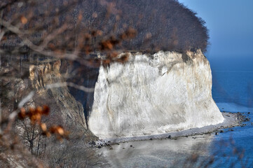 Wall Mural - Famous white cliffs Rugen island