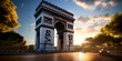  French Arc de Triomphe，AI