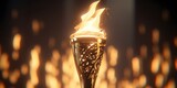 Fototapeta  - olympic torch