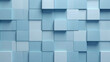 Pastell blue blocks, closeup of mosaic squares, graphics for backgrounds in layers 3d, wallpaper, texture for web business