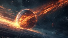 Cataclysmic Convergence: Meteoric Planet Explosion, Extinction, And The Apocalyptic Judgment Day.