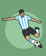 Argentina soccer player