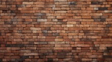 The Details Of A Bricks Background, Showcasing The Raw And Earthy Tones That Create A Visually Appealing And Architecturally Significant Composition.