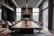 © Maizal - luxury modern conference room illustration