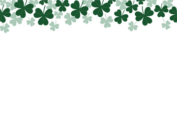 vector clover seamless background illustration isolated