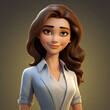 © Six - Professional Businesswoman happy and beautiful