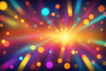 Wall Mural - beautiful false focus halo background