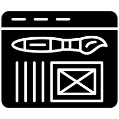 Web Interface icon vector image. Can be used for Mobile App Development.