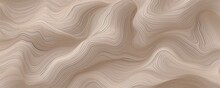 Brown Background With Light Grey Topographic Lines