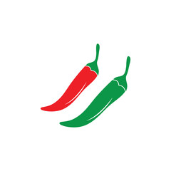 Canvas Print - chili logo icon