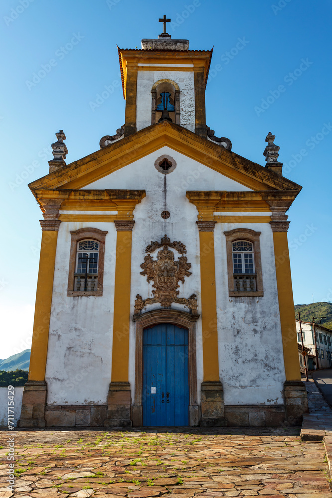 Igreja de Nossa Senhora das Mercês e da Misericórdia church in Ouro ...