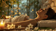 Spa body massage treatment