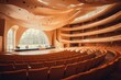 © Iftikhar alam - An image showing a large auditorium packed with numerous rows of seats, suitable for hosting events or performances, International business conference in a large auditorium, AI Generated