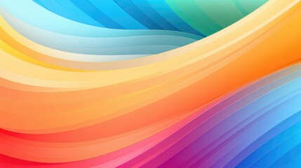 Poster - design graphic rainbow background illustration abstract digital, gradient spectrum, hue saturation design graphic rainbow background