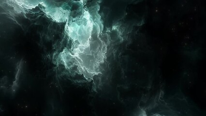 Wall Mural - Galaxy Stars in Nebula - Outer Space Animation 4K