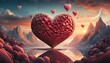 paper hearts happy valentine s day 3d romantic card background love valentine