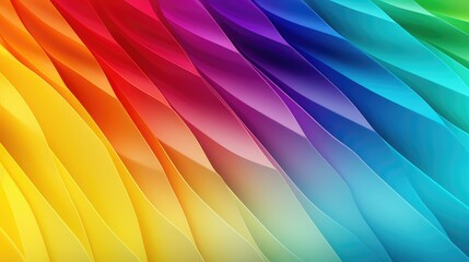 Canvas Print - gradient image rainbow background illustration vibrant pastel, multicolored chromatic, hue saturation gradient image rainbow background