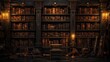 © Alexei - the ideal library with books old style