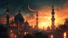 Ramadan Background.