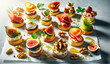 Gourmet Assorted Canape for festive dinner