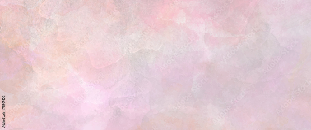 Abstract pink watercolor vector art background for cards, flyer, poster ...