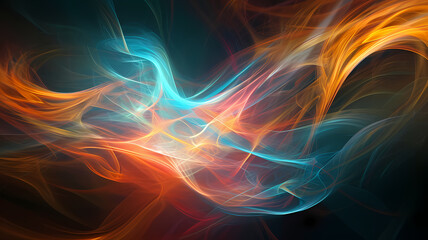 abstract art futuristic digital background