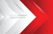 red and white modern abstract background design template