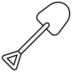 Poster - shovel gardening equipment